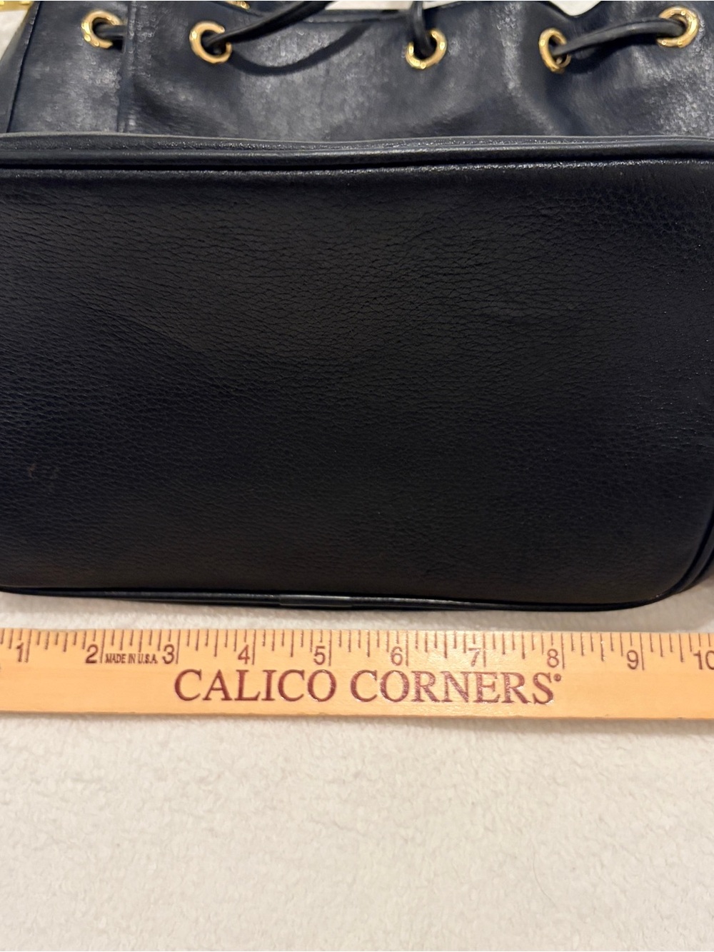 MCM Black Leather Bucket Bag - Picture 10 of 11